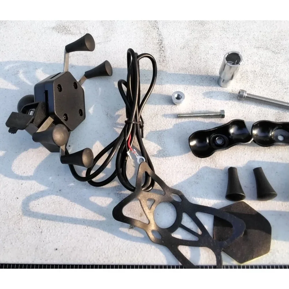 USB Navigation Bracket, Accessory with Navigation Bracket for 3-6.5 Inch Mobile